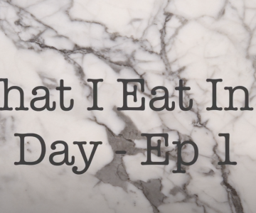What I eat In A Day As A Vegan Teen | #1